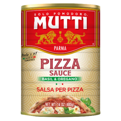 Mutti Basil & Oregano Pizza Sauce 14oz.