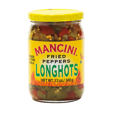 Mancini Fried Hot Long Peppers 12oz.