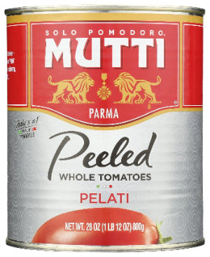 Mutti Peeled Whole Tomatoes 28oz.