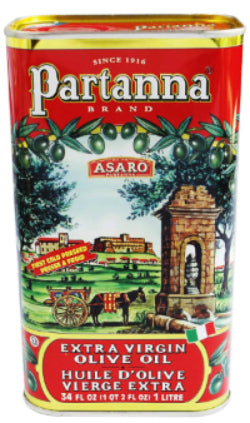 Partanna Extra Virgin Olive Oil 1L