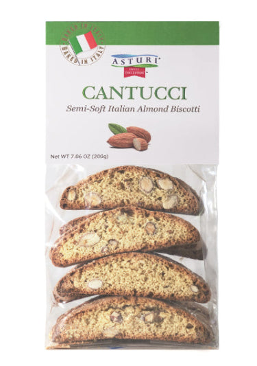 Asturi Semi Soft Italian Almond Biscotti 7.06oz.