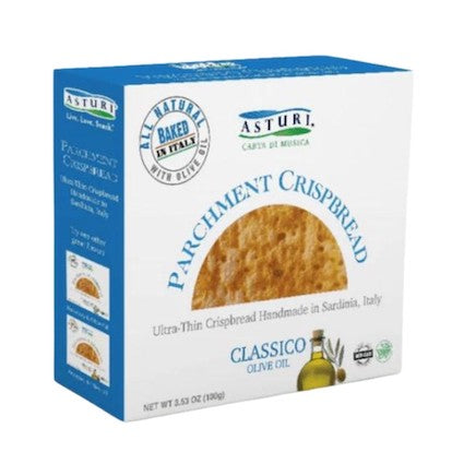 Asturi Italian Classico Olive Oil Parchment Crispbread 3.53oz