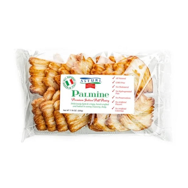 Asturi Palmine Italian Pastry Puffs 7.06oz.