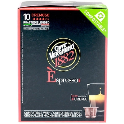 Caffè Vergnano Cremoso Espresso Capsules