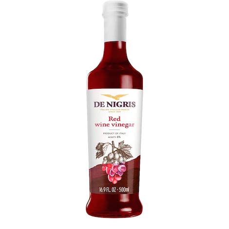 De Nigris Aged Red Wine Vinegar 6% Acidity 16.9oz.