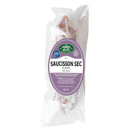 Fabrique Délices Saucisson Sec French Dry Cured Salami 11oz.