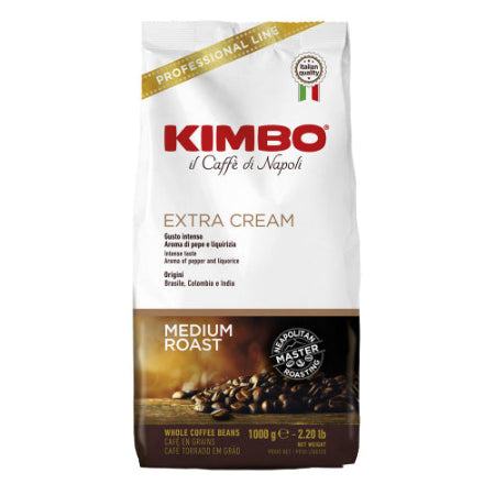 Kimbo Extra Cream Espresso Whole Beans 2.2lb.