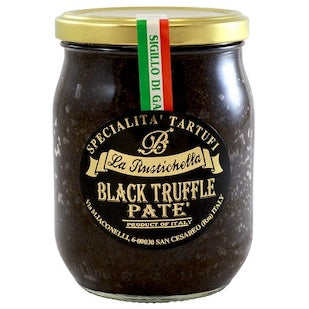 La Rustichella Black Truffle Pate 17.5oz.