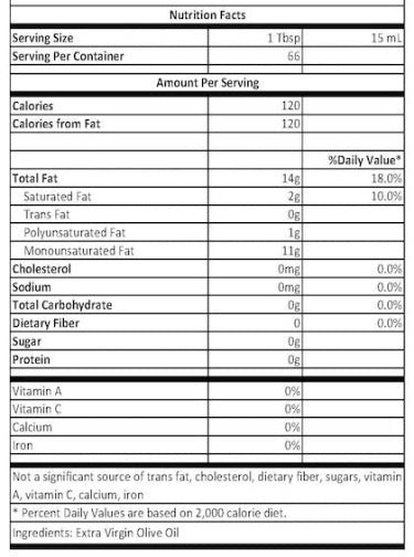 Partanna Extra Virgin Olive Oil 1L