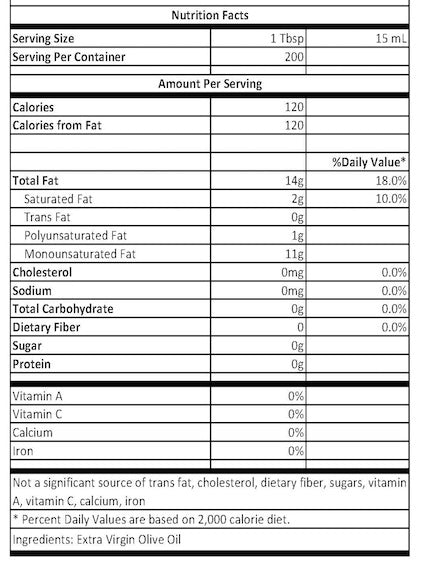 Partanna Extra Virgin Olive Oil 3L (New Tin)