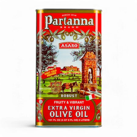 Partanna Extra Virgin Olive Oil 3L (New Tin)