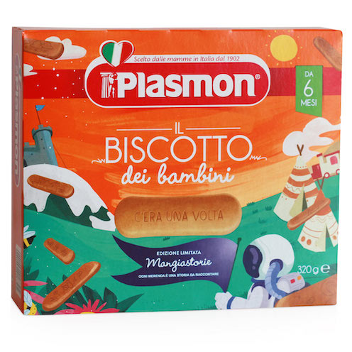 Plasmon Baby Biscotti Cookies Italian Teething Biscuits 320gr.