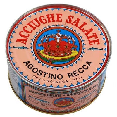 Recca Salted Anchovies 800gr.