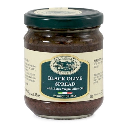 San Giuliano Black Olive Tapenade 6.35oz.