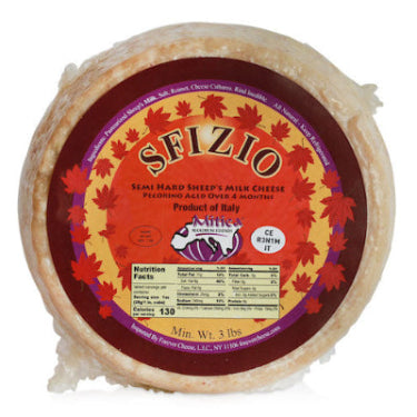 Sfizio Aged Pecorino Crotonese DOP – Calabrialleva 5lb.