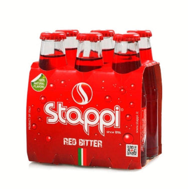 Stappi Red Bitter Soda 3.4oz. 6pk