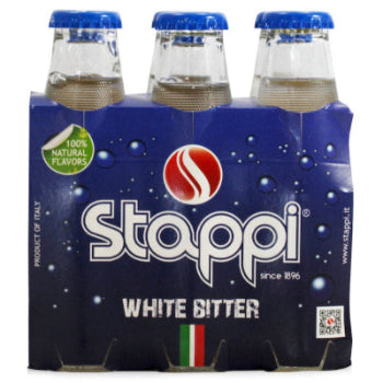 Stappi White Bitter Soda 3.4oz. 6pk
