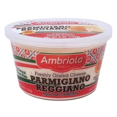 Ambriola Freshly Grated Parmigiano Reggiano Cheese 5oz.