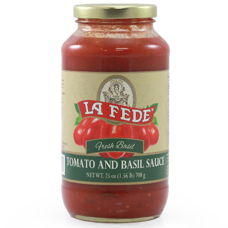 La Fede Tomato Basil Pasta Sauce 24oz.