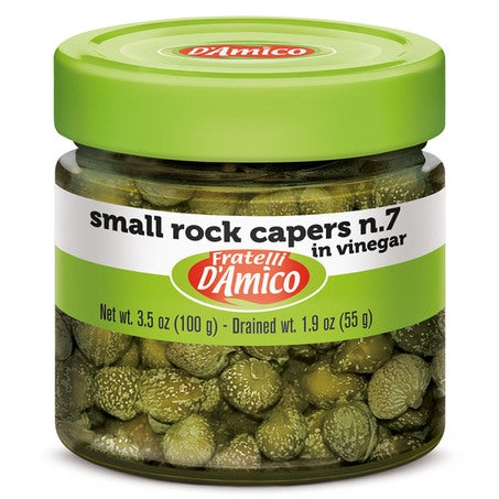 Fratelli D'Amico Capers In Vinegar 2.65oz.