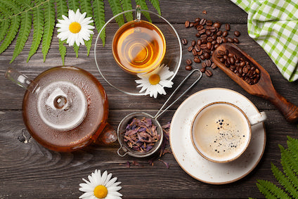 Assortment of premium coffee beans and gourmet tea blends from Italy and France – Coffee and Tea Collection at We Do Gourmet