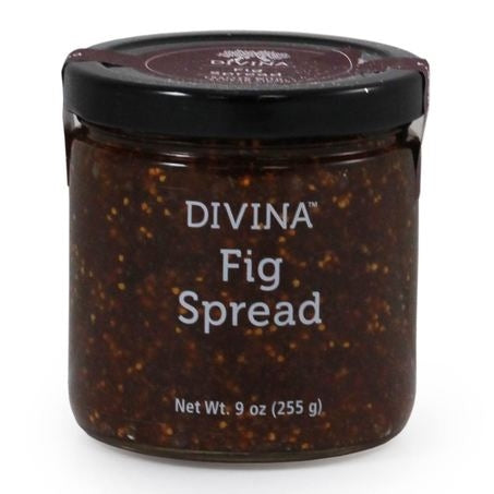 Divina gourmet Mediterranean olives, fig spreads, and antipasti