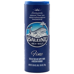 La Baleine French Sea Salt – Fine and Coarse Crystals in Blue Packaging