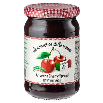 Assorted artisanal fruit preserves and jams from Italy