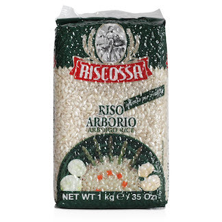 Riscossa Italian rice packages – Arborio and long-grain rice for risotto and gourmet dishes