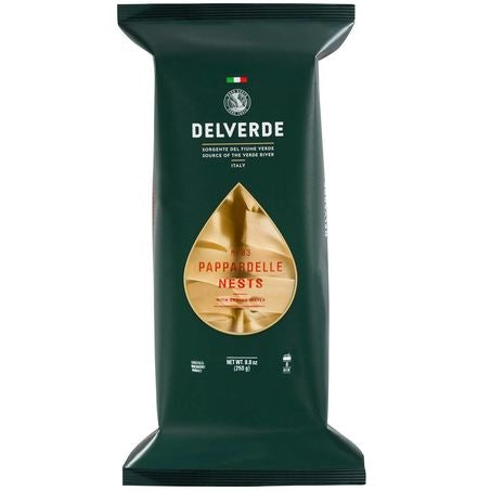 Delverde Pappardelle Pasta Nests 8.8oz.