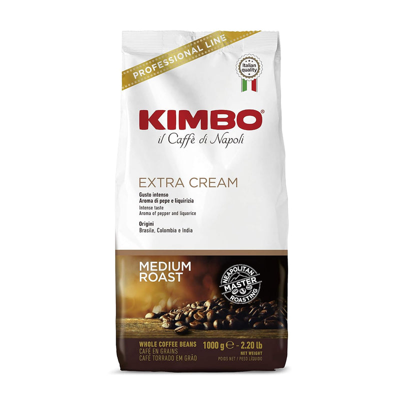 Kimbo Extra Cream Espresso Whole Beans 2.2lb