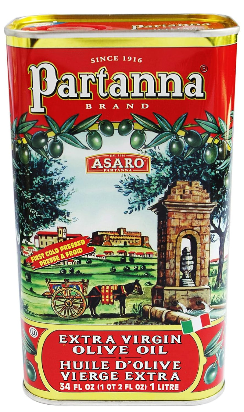 Partanna Extra Virgin Olive Oil, First Cold Pressed 1L