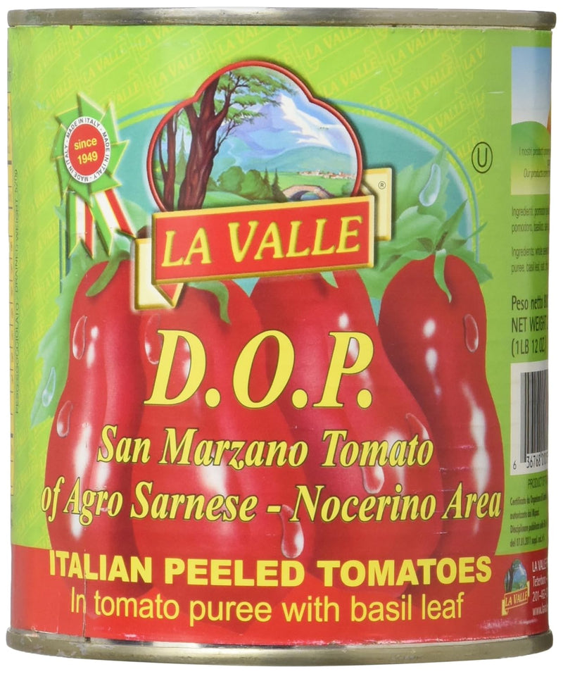 La Valle San Marzano D.O.P. Tomatoes 28oz.