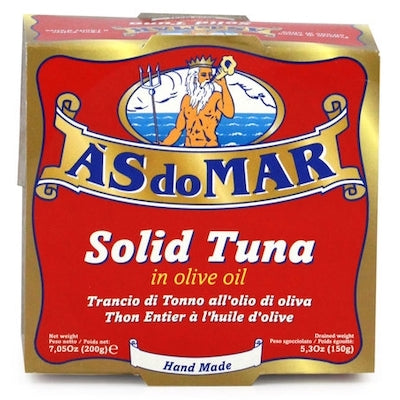 A's Do Mar Italian Tuna in Olive Oil 7.5oz.