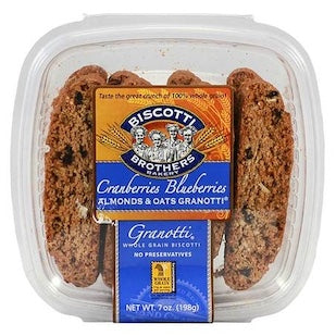Biscotti Brothers Granotti Cranberry Blueberry Almond Cookies