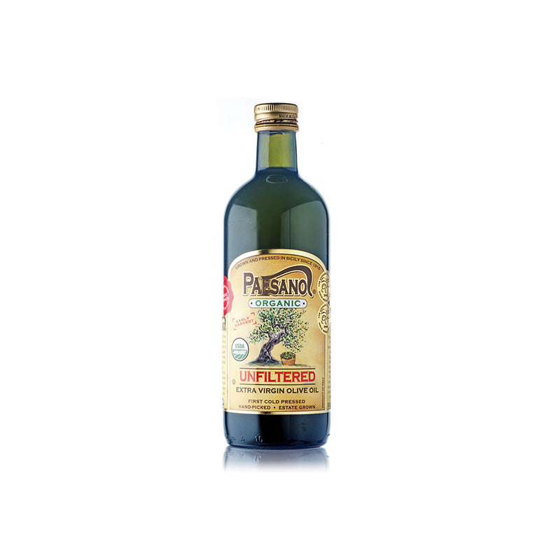 Paesanol Organic Unfiltered Extra Virgin Olive Oil 33.8FL.