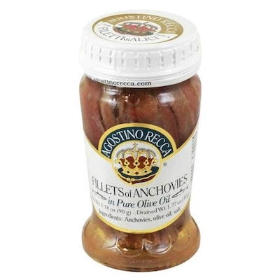 Recca Anchovy Fillets in 100% Pure Olive Oil