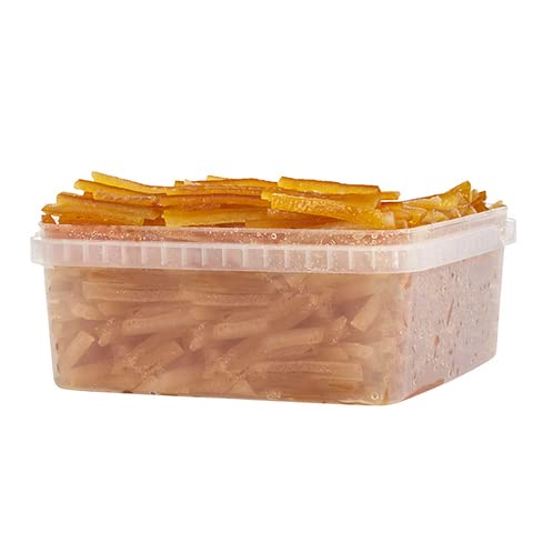 Amifruit Candied Orange Peels Strips 2.2lbs.