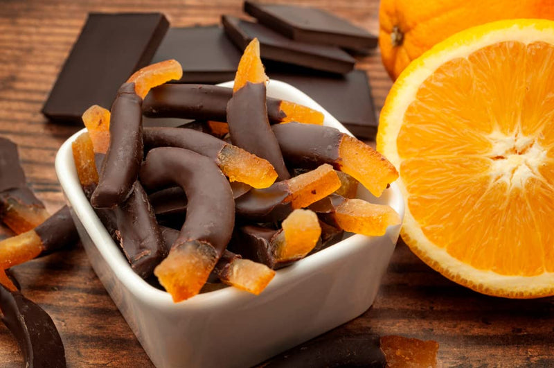 Amifruit Candied Orange Peels Strips 2.2lbs.