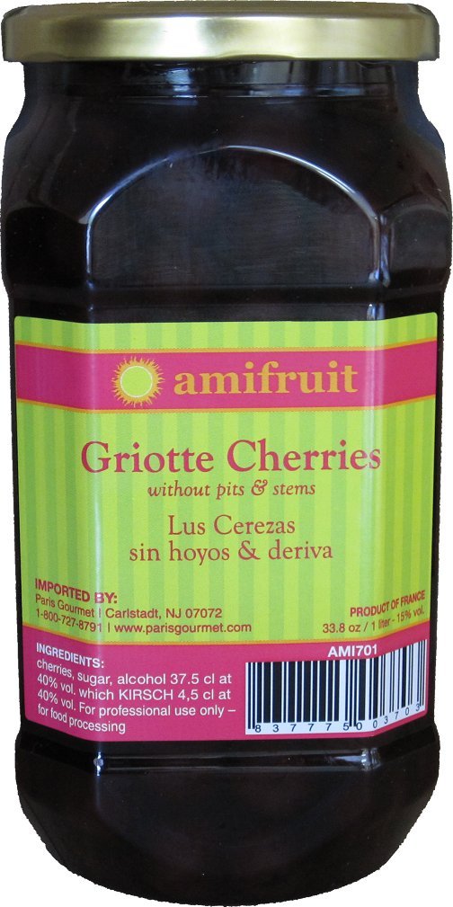 Amifruit Griotte Cherries 33.8oz.