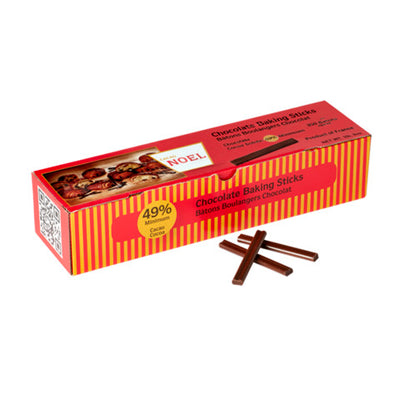chocolate batons for croissants, baking sticks