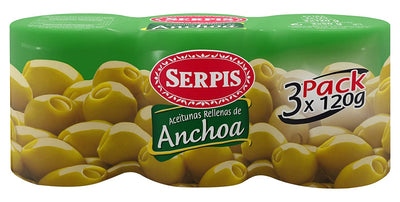 Serpis Anchovy Stuffed Spanish Olives